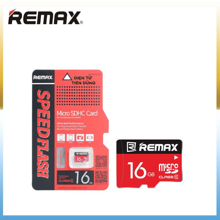 THẺ NHỚ REMAX 16Gb LOẠI Class ♥️♥️