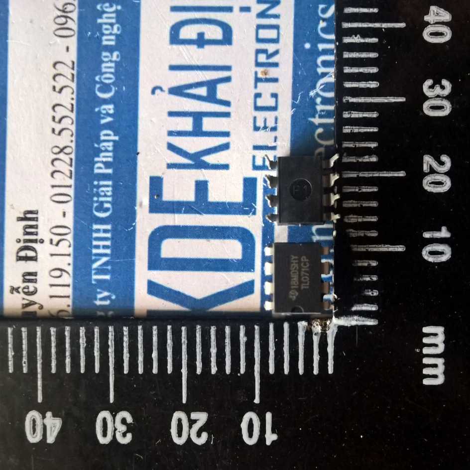 10 con TL071 TL071CN TL071CP DIP-8 OPAMP Đơn CHÂN CẮM KDE1374