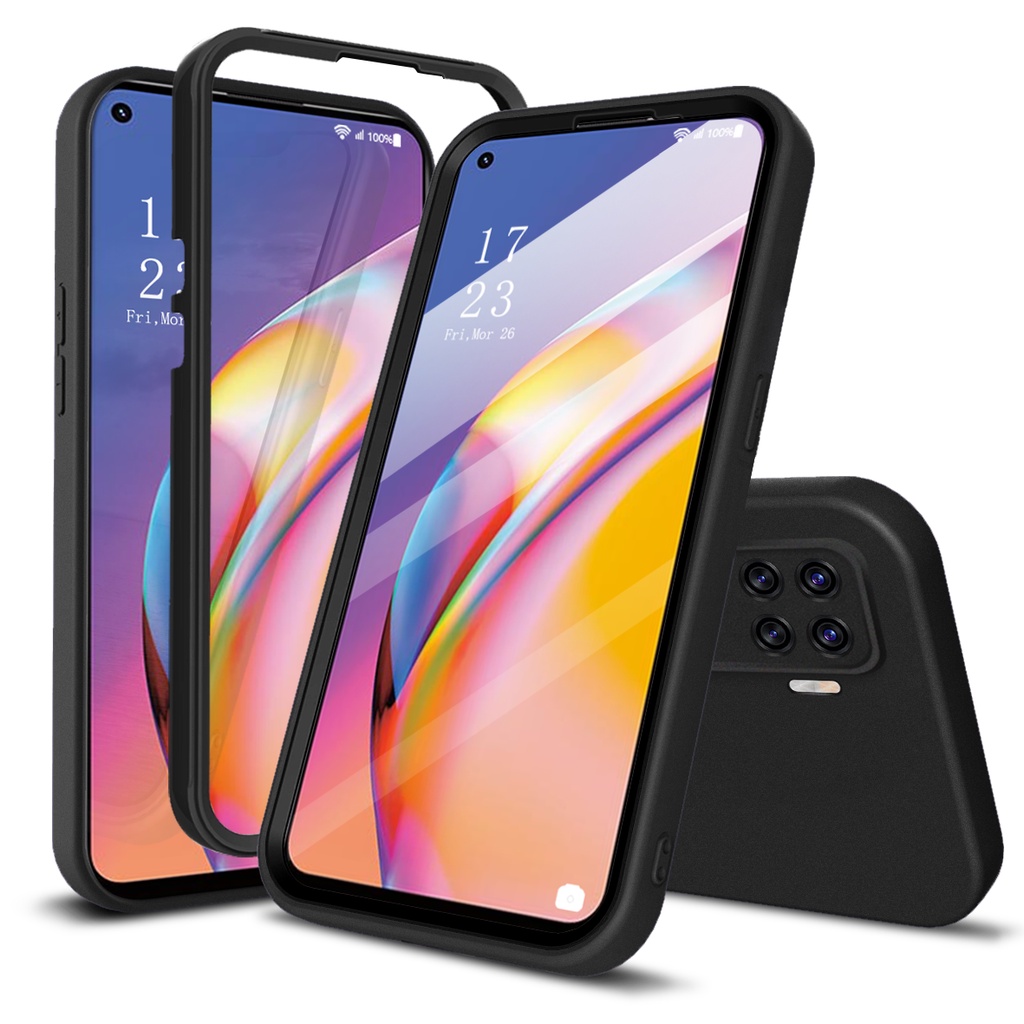 Ốp Điện Thoại Silicone 2 Trong 1 Cho OPPO A94 A74 A94 A54 4G F19 Pro F19S