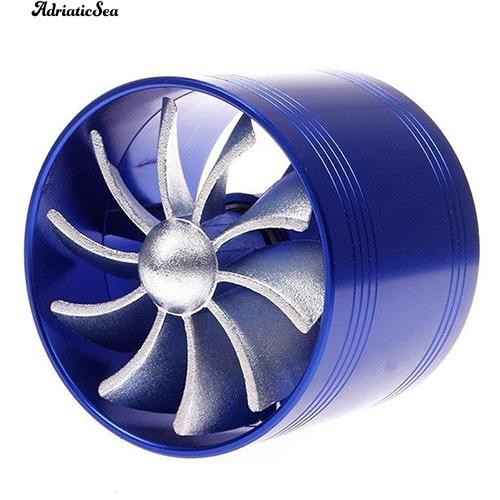 Quạt thông gió Turbo tiết kiệm nhiên cho xe hơi kèm 2 vỏ bọc cao su