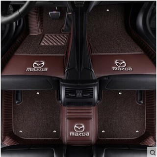 Thảm lót sàn ô tô cacbon mazda3