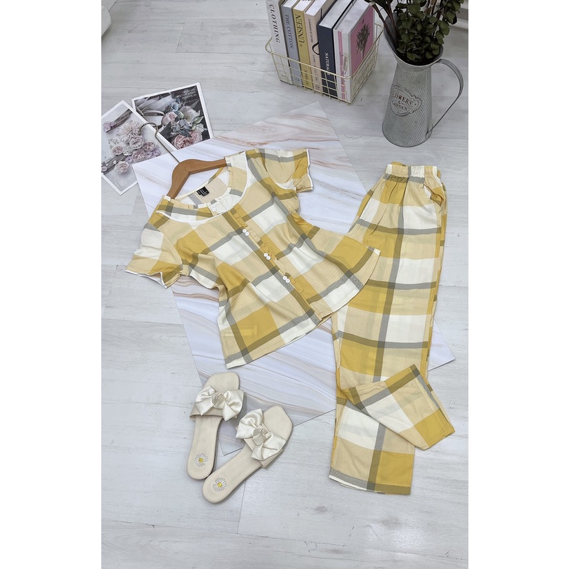 Bộ tole dài cổ tròn hàng VNXK