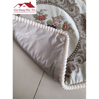 Vỏ gối vuông tựa Tây Âu sang trọng 45cmx45cm.