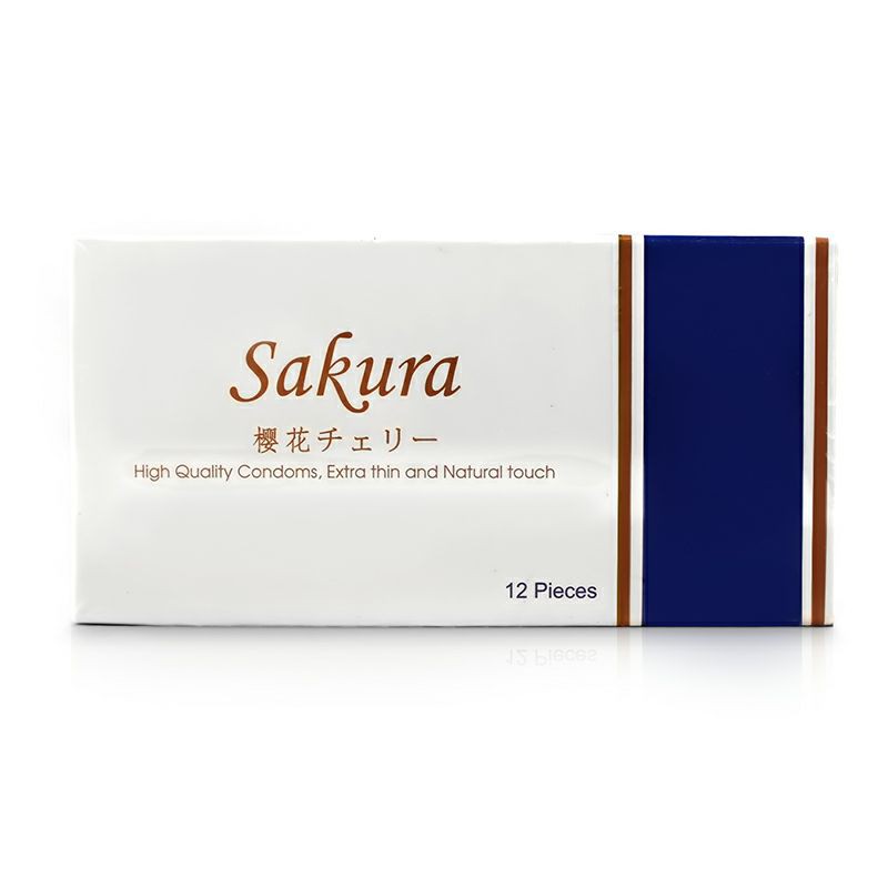 Bao cao Su Sakura Nhật Bản tăng cường khoái cảm ( hộp 12 chiếc)