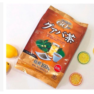 Trà lá ổi Orihiro Nhật Bản hỗ trợ giảm cân, giảm mỡ thừa, cải thiện tiêu hóa - Gói 60 túi