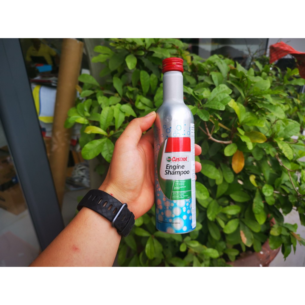 Vệ Sinh Súc Rửa Động Cơ Xe Hơi Chính Hãng Castrol 300ml