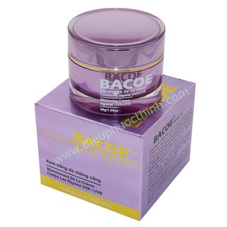 BACOE kem trắng da chống nắng 30gr