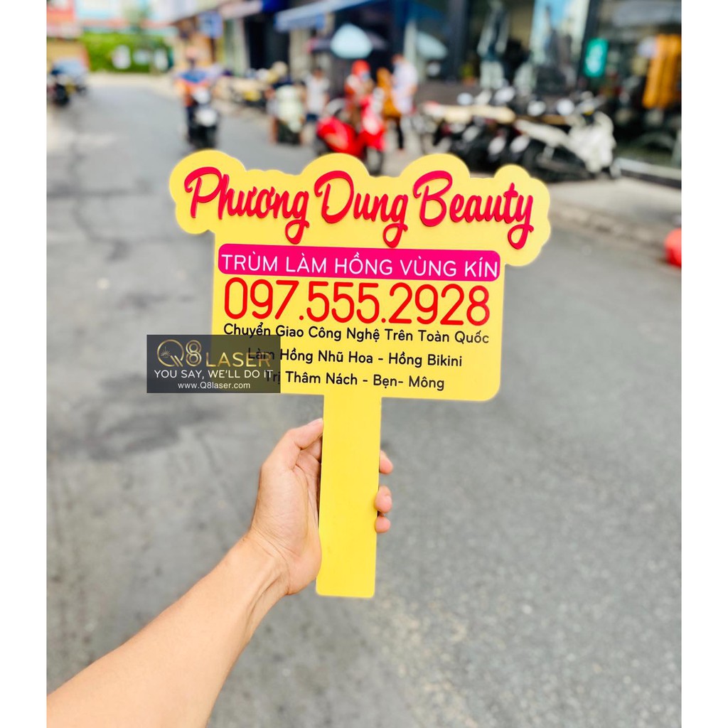 bảng gỗ tay cầm chụp hình | BigBuy360 - bigbuy360.vn