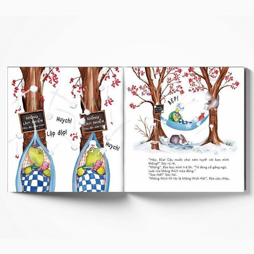 Sách - Giấc Ngủ Đông Rộn Rã - Crabit Kidbooks