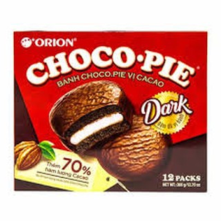 Bánh Choco-pie Dark hộp 396g (12 cái)