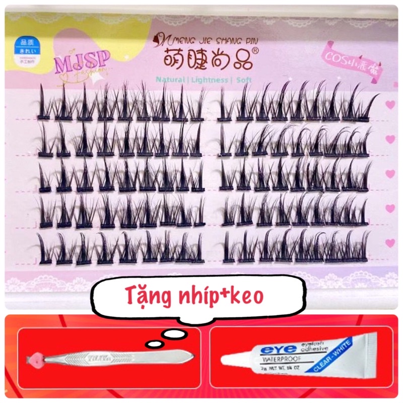 Mi tự nối tại nhà tặng kèm keo nhíp