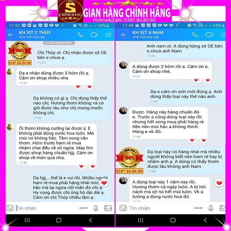 Xịt khử mùi hôi nách toàn thân chính hãng OE pháp cho nữ và nam thay thế nước hoa không ố áo vùng nách cơ thể 200ml 48h