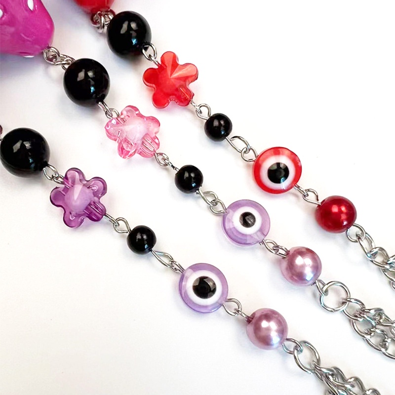 Arin Dây Xích Treo Túi Xách Trang Trí Hình Nấm Handmade Sáng Tạo