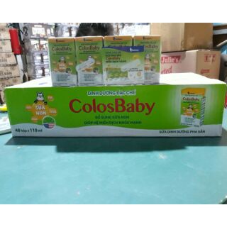 1 Thùng sữa ColosBaby sữa bột pha sẵn 110ml