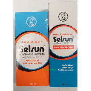 100ml Selsun Dầu gội chống gàu