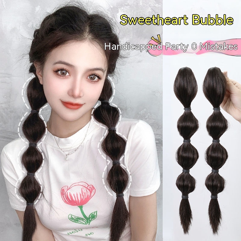 Bím Tóc Giả Thắt Bím Dễ Thương Cho Nữ