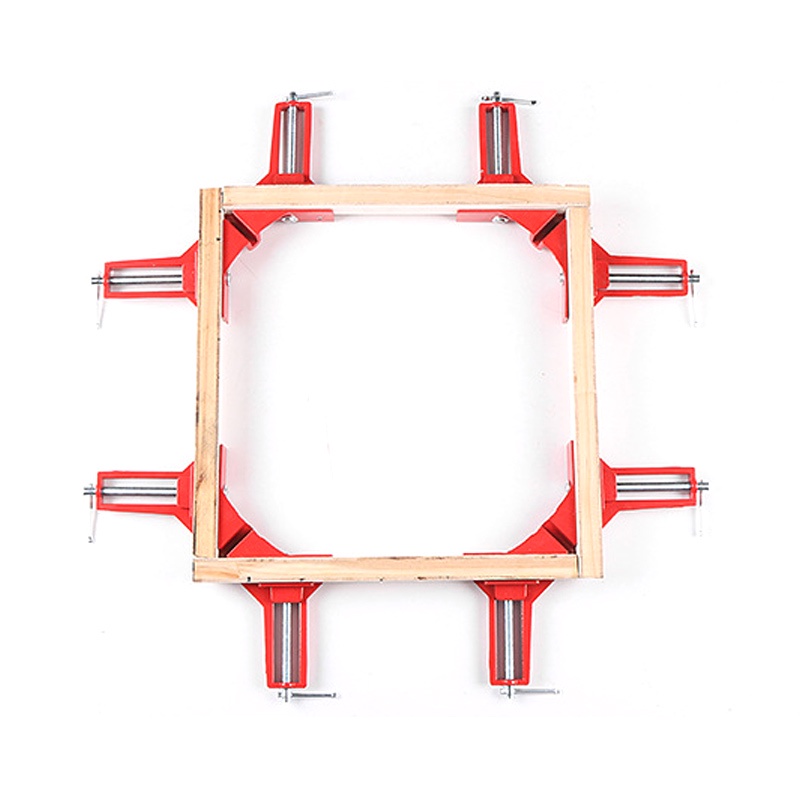 Kẹp bấm máy chế biến gỗ góc vuông 90 độ, kẹp cố định con dấu góc chế biến gỗ nhanh chóng