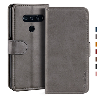 Bao Da Điện Thoại TPU Mềm Nắp Gập Từ Tính Tiền Và Ngăn Đựng Thẻ Cho LG V40 ThinQ V40 ThinQ