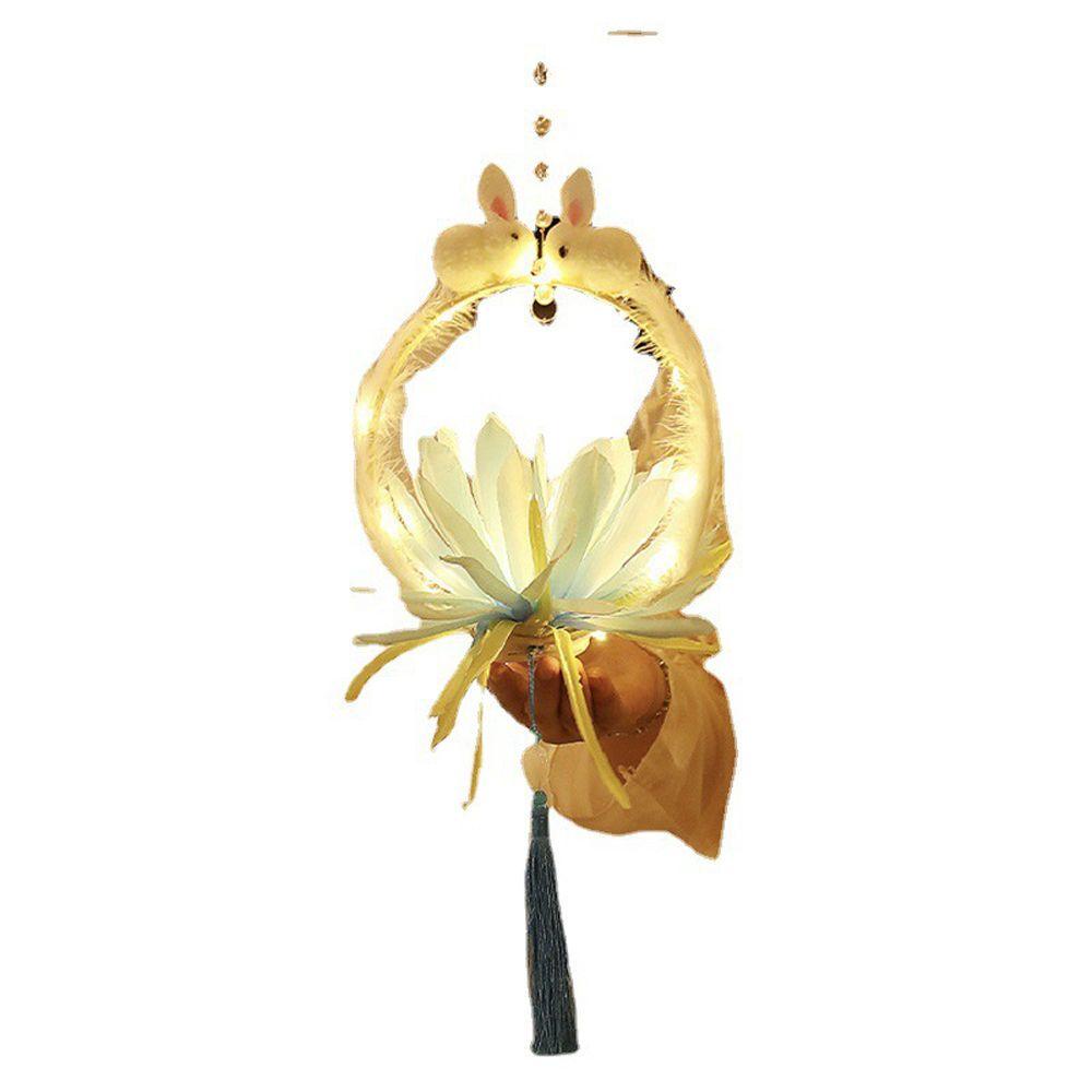 LLOYD Đèn Treo Trang Trí Hình Thỏ Và Hoa Sen Handmade