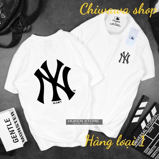 Áo thun nam nữ form rộng tay lỡ New York Oversize 45-75kg hàng loại 1