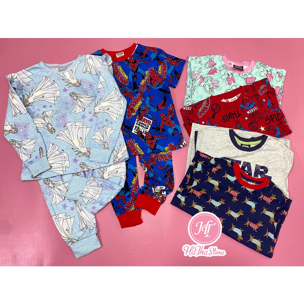 (SIZE 6Y) Đồ bộ dài M4L4NT4 cho bé trai bé gái 20-23kg
