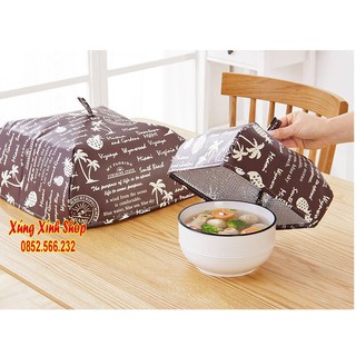 Lồng bàn gấp gọn giữ nhiệt