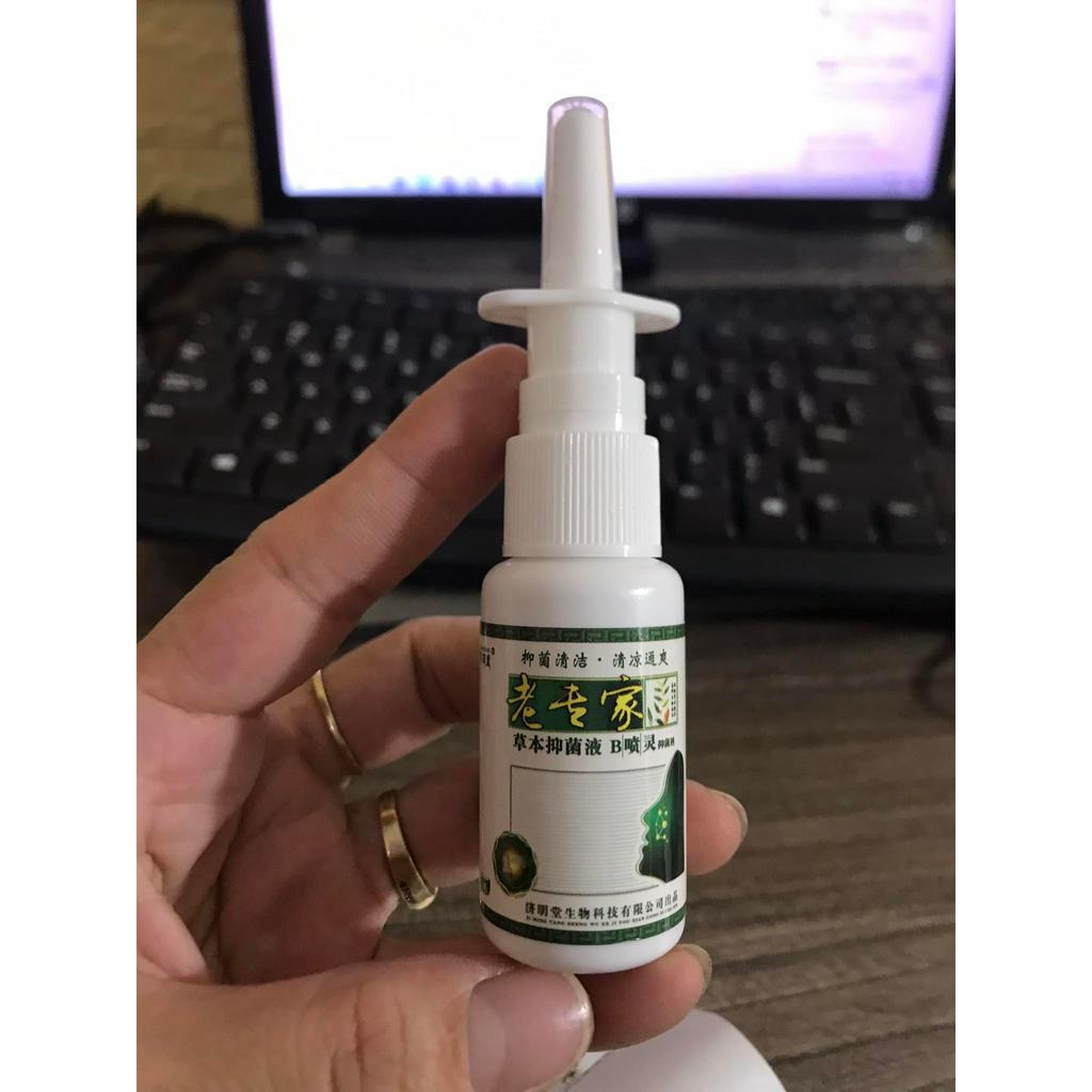 [Xoang] Xịt Xoang Mũi Hỗ Trợ Dứt Điểm Xoang Cấp Và Mãn Tính Nội Địa Trung Jimingtang 20Ml. Tổng Kho1997 Khjhjh