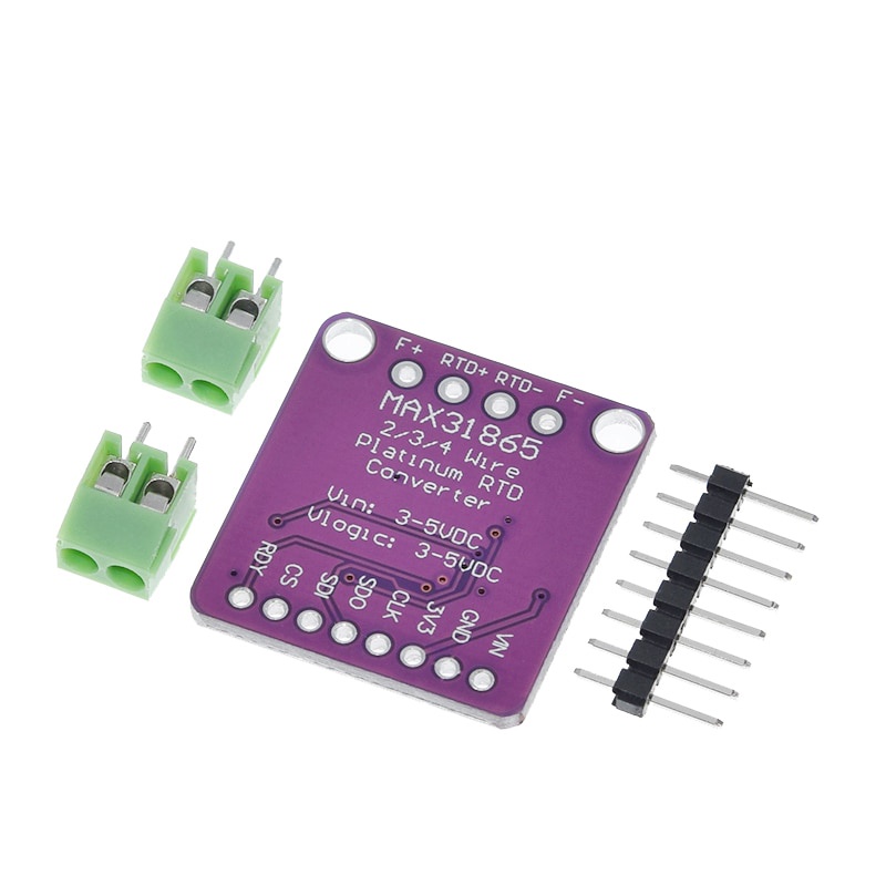 Mô Đun Cảm Biến Nhiệt Độ Max31865 Pt100 To Pt1000 Rtd-To-Digital Module 3.3v / 5v Cho Arduino