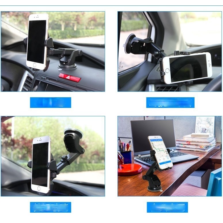 360° Giá Đỡ Điện Thoại / Máy Tính Bảng Xoay Được Đa Năng Gắn Xe Hơi