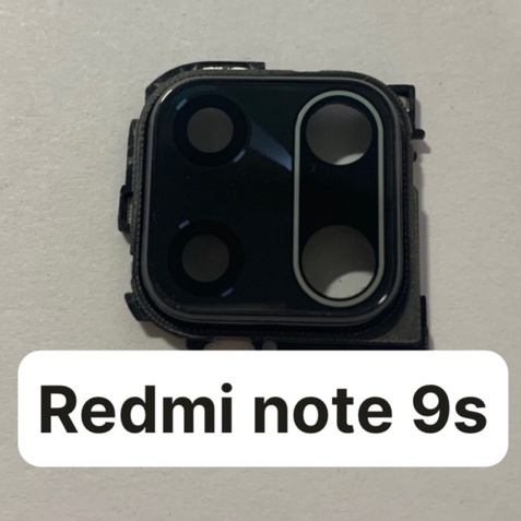 Cụm kính camera sau xiaomi redmi note 9s / note 9 pro kính liền vành
