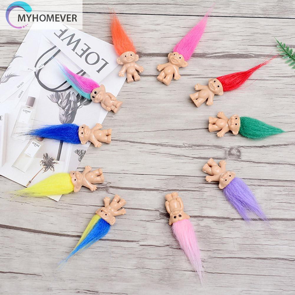 Pop It Fidget Đồ chơi 5pcs/set Plastic Magic Hair Fairy Vintage Big Devil Dolls for Kid Play Đồ chơis