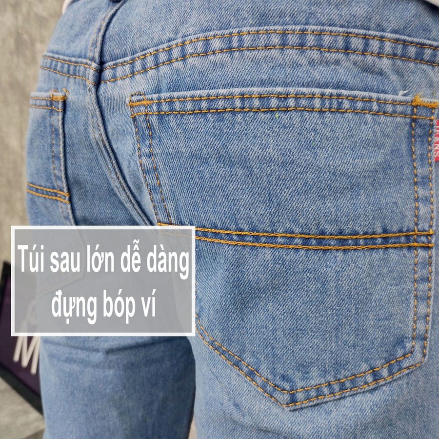 Quần short jean nam TS391 vải chất đẹp không phai màu đẹp Tronshop