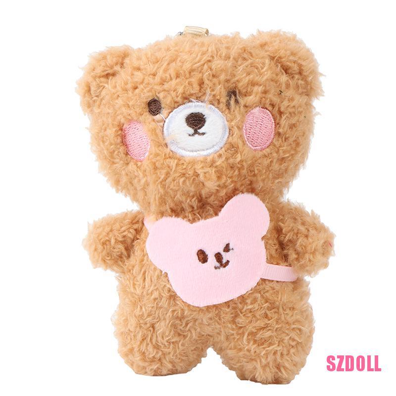 Móc Khóa Cặp Gấu Bông Mini 12CM Ts2Szdoll