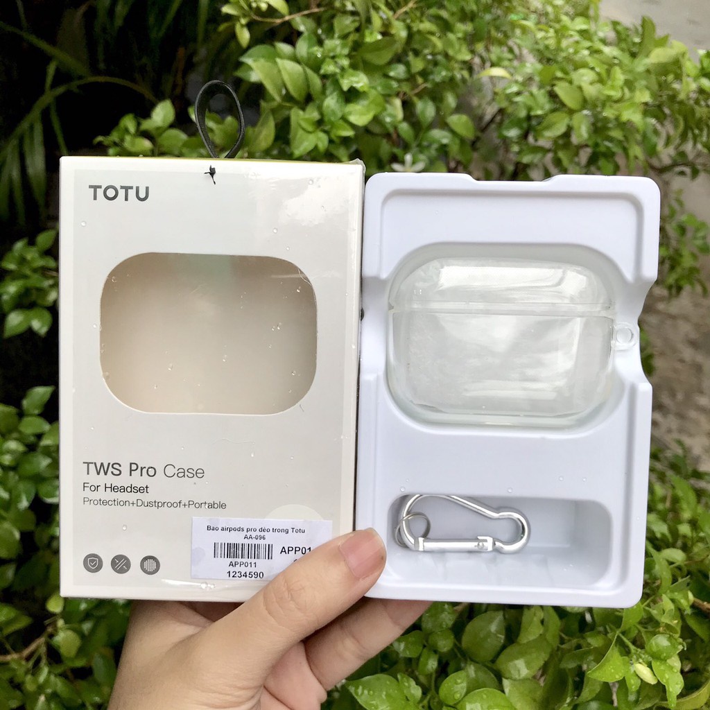 Case Airpod 3/2/1/Pro Vỏ Bao Airpods Đựng Tai Nghe Airpod 3/2/1/Pro Nhựa Trong Suốt