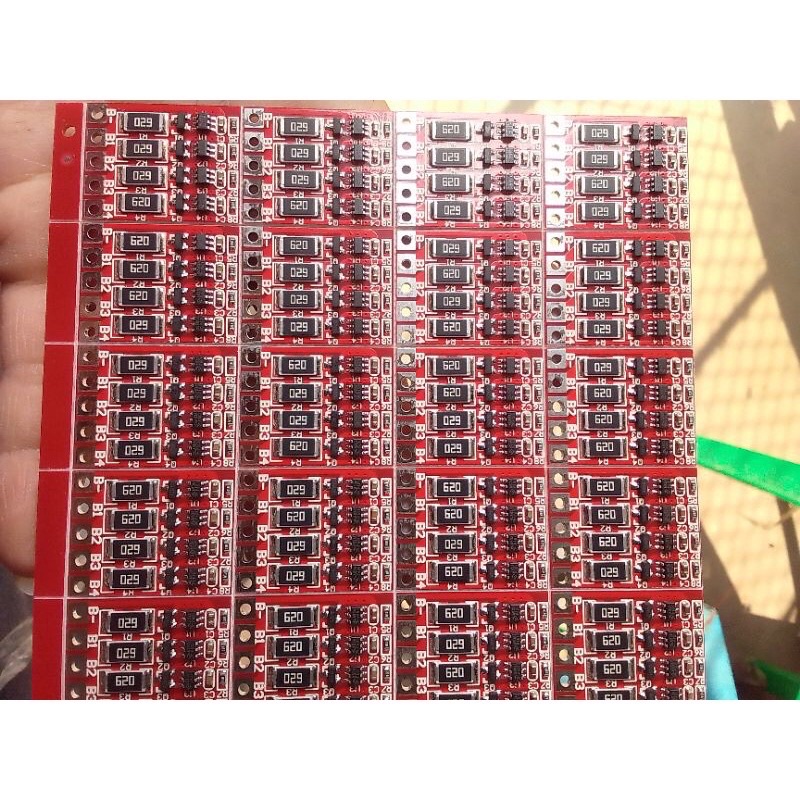 Mạch cân bằng 1.5ah cho pin 3,2v 4s