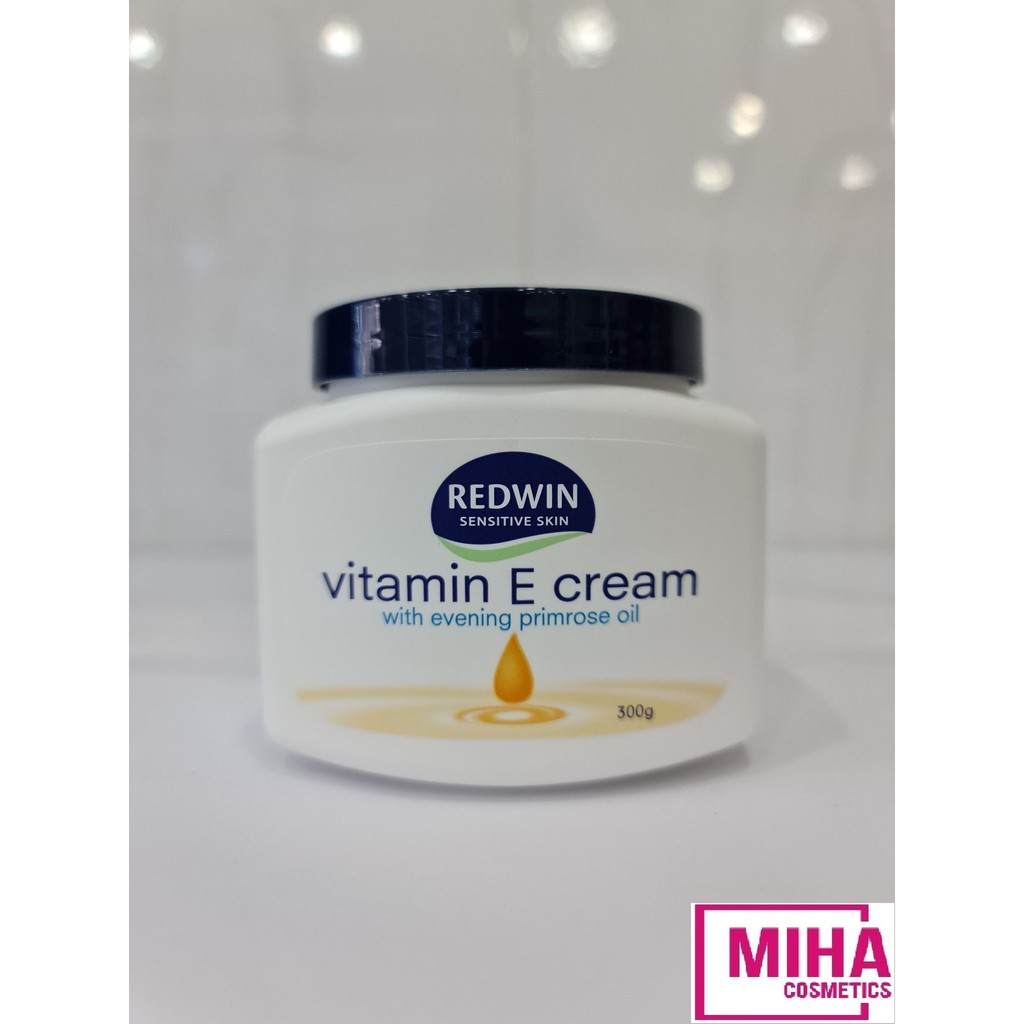 Kem Dưỡng Ẩm Mềm Mịn Redwin Vitamin E Cream 300g Úc