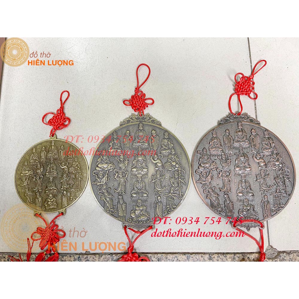 Dây Treo Phong Thủy 20 Vị Phật -  Đồng Xu 20 Vị Phật - Vật Phẩm Phong Thủy