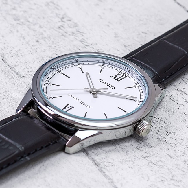 Đồng hồ nam dây da chính hãng Casio Anh Khuê MTP-V005 | BigBuy360 - bigbuy360.vn