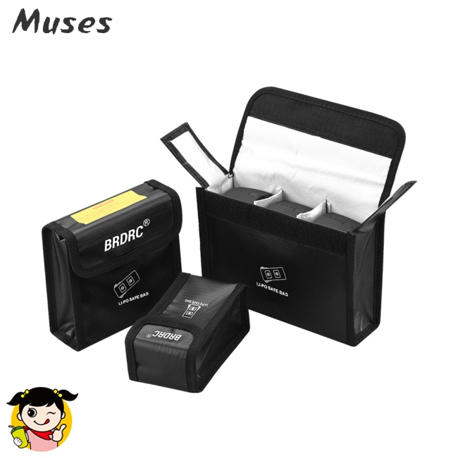 Túi Đựng Pin Chống Cháy Nổ Chịu Nhiệt Độ Cao Cho Dji Mavic 3