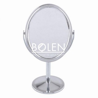 Gương trang điểm inox để bàn gtd07