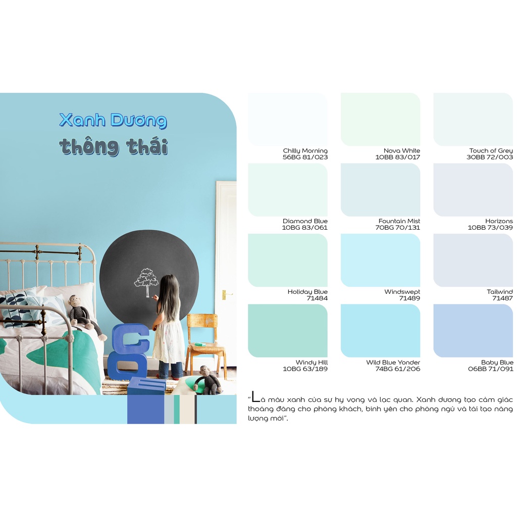Sơn nước nội thất - Cao cấp - Dulux EasyClean Lau Chùi Hiệu Quả - Bề mặt mờ - 18L