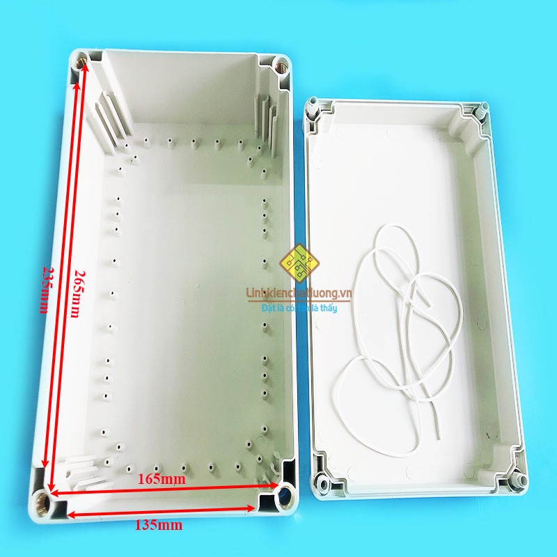 Hộp nhựa 300x200x125mm chống ẩm