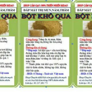 Bột khổ qua nguyên chất giá rẻ