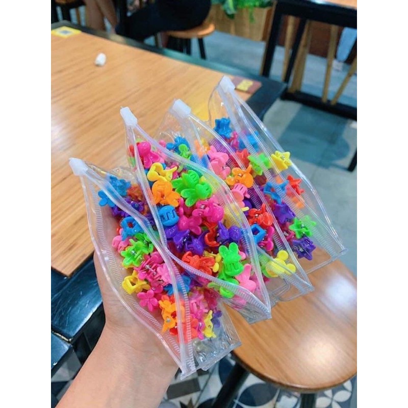 SET TÚI 30 CÁI KẸP TÓC NHÍ MINI