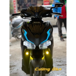 Pad gắn đèn trợ sáng mini xe máy AB , Vario , Vision .. dễ lắp đặt