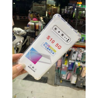 ốp Samsung S10 5G dẻo trong suốt chống sốc