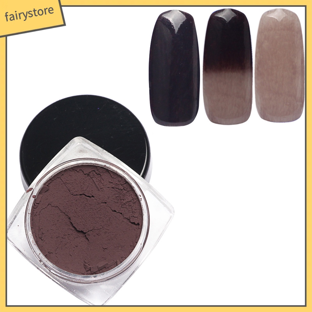 [Hàng mới về] Bột kim tuyến đổi màu theo nhiệt độ dùng để trang trí móng nghệ thuật