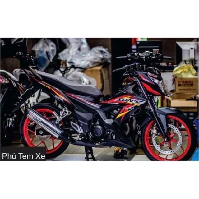 Tem rời Sonisc Đỏ đen xắc nét 2019 -1