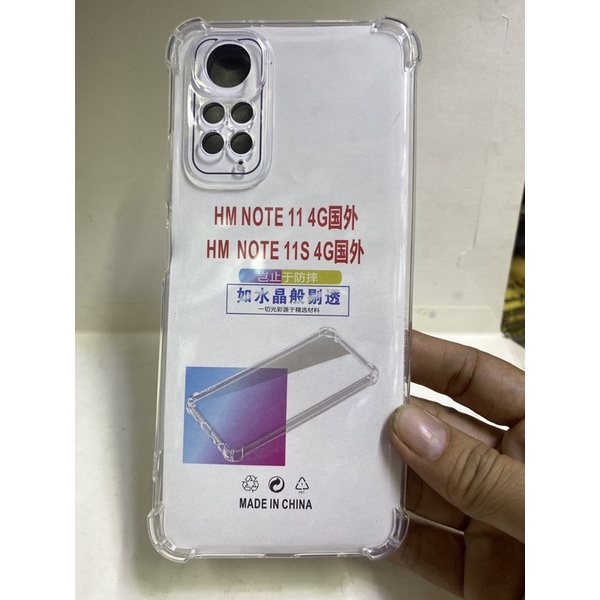 Ốp Xiaomi Redmi Note 11 4G ( chính hãng ) trong chống sốc bảo vệ Camera