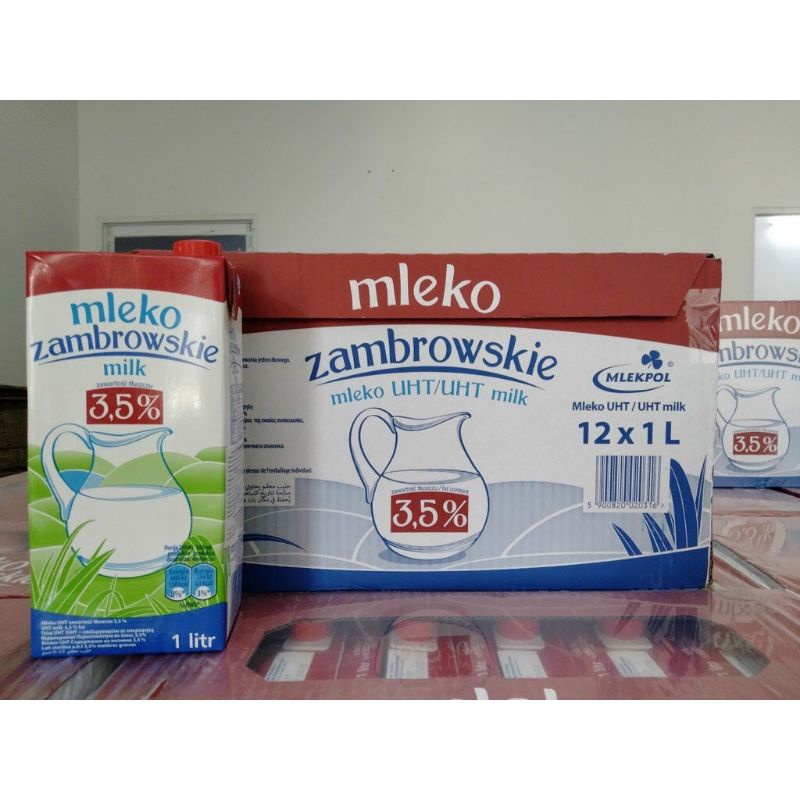 Sữa tươi Nguyên Kem Ba Lan Mleko date 07/2024